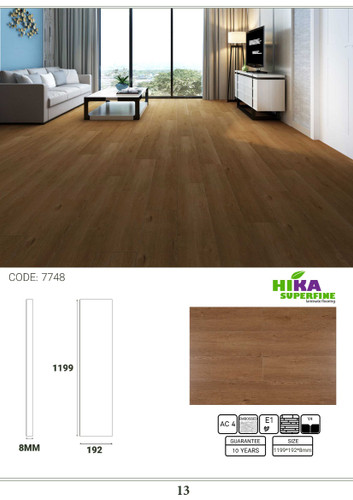 پارکت لمینیت هایکا سوپرفاین کد 7748